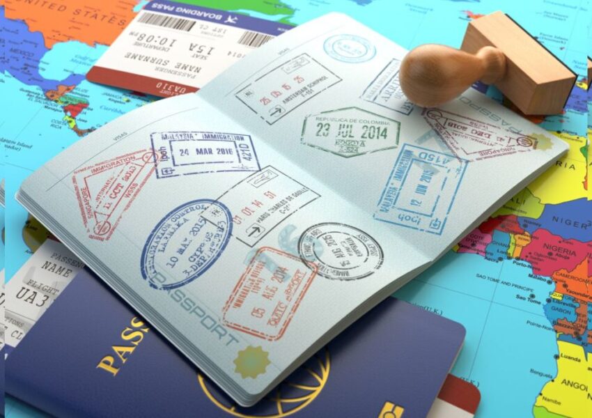 A travel document for green card holders is an acknowledged reentry permit, similar to a passport. It is a mini booklet with an identification page and pages for entry/exit stamps and visas.